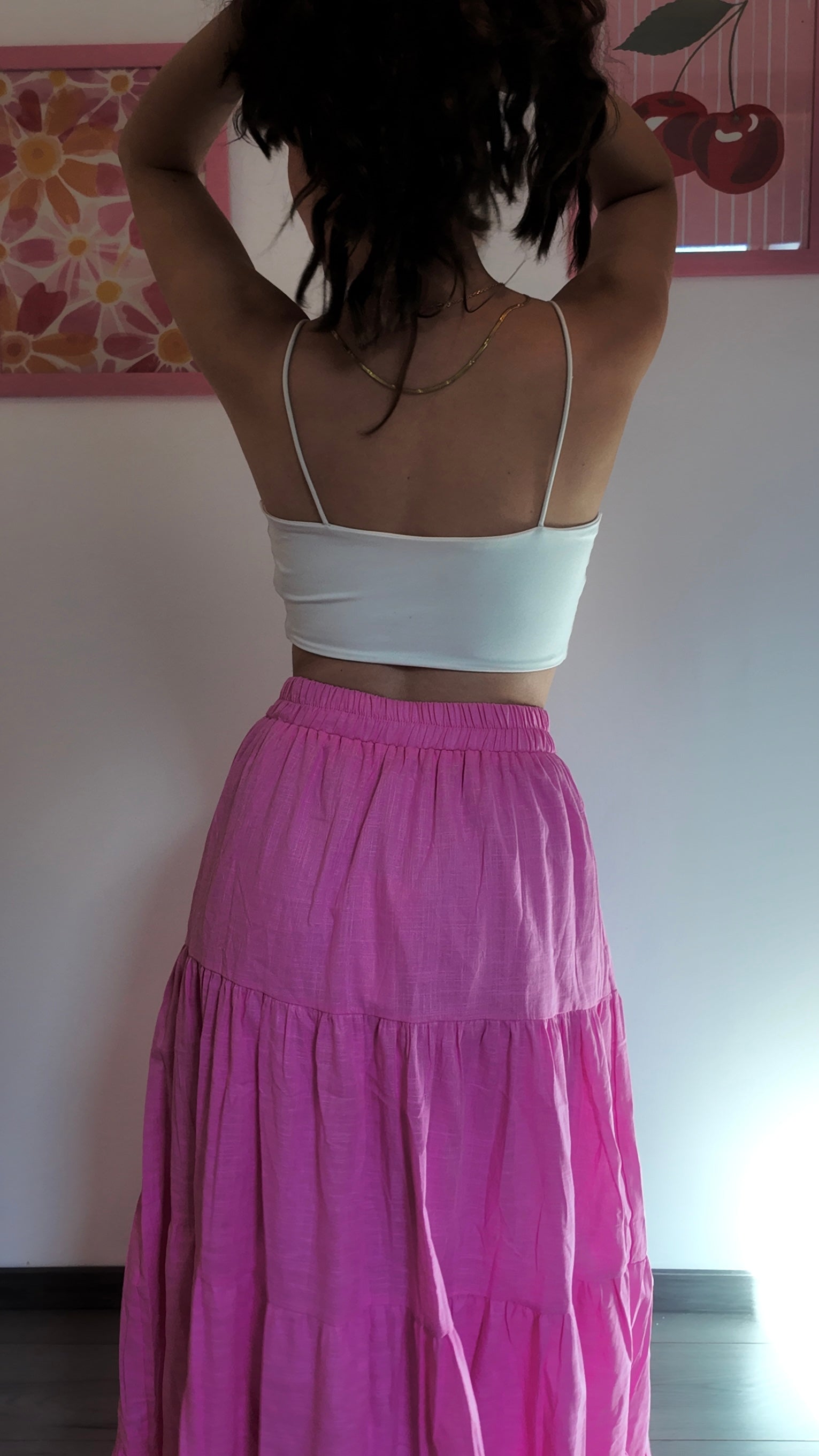 Jupe longue Esmeralda